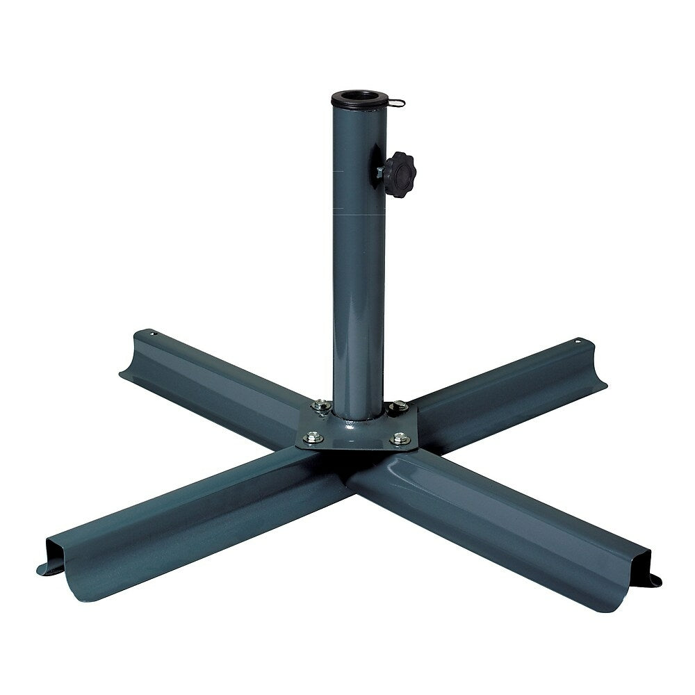 Image of CorLiving PPU-900-U Grey Patio Umbrella Stand