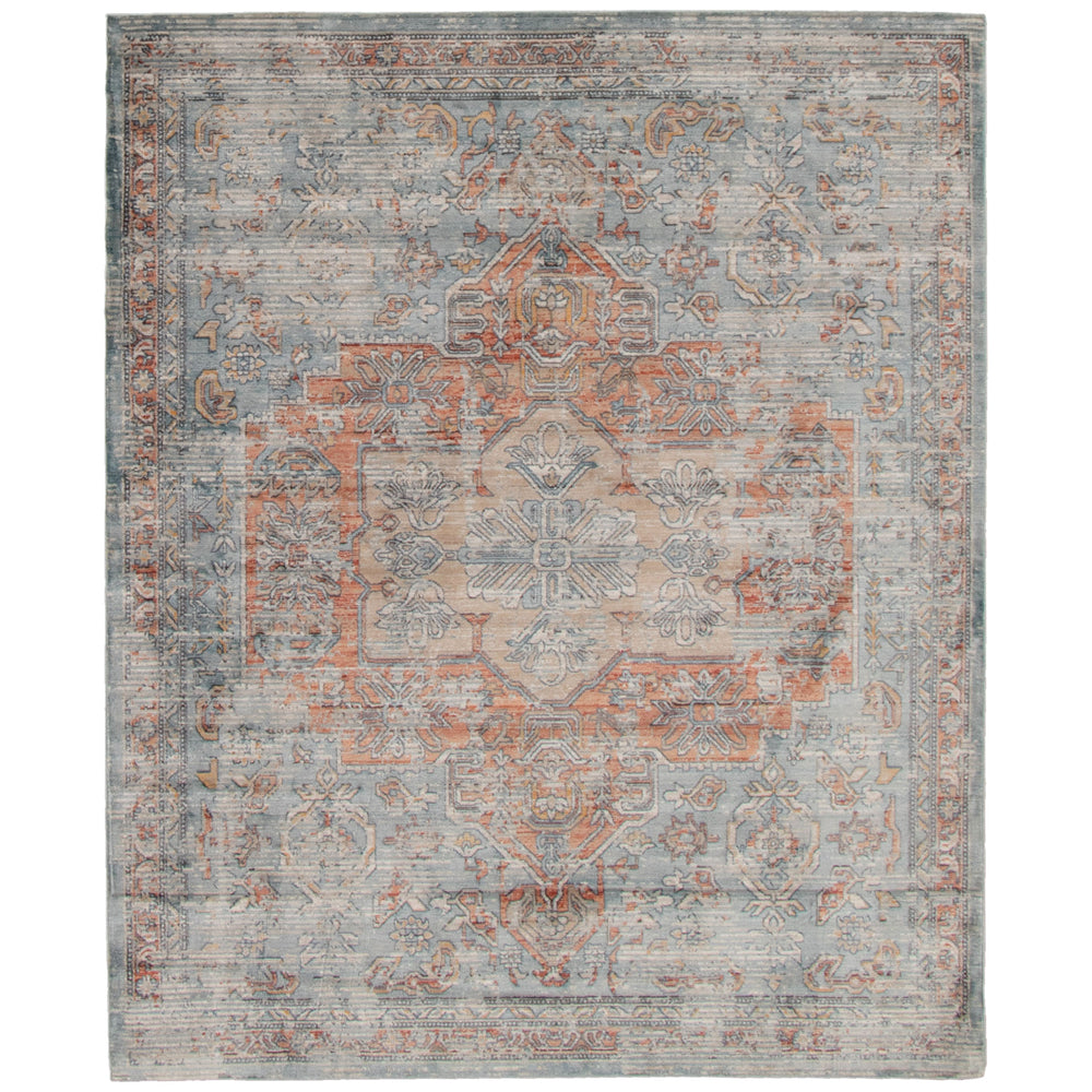 Image of ECARPETGALLERY Bahama Heriz Rug - Blue - 6' 7" x 10' 6"