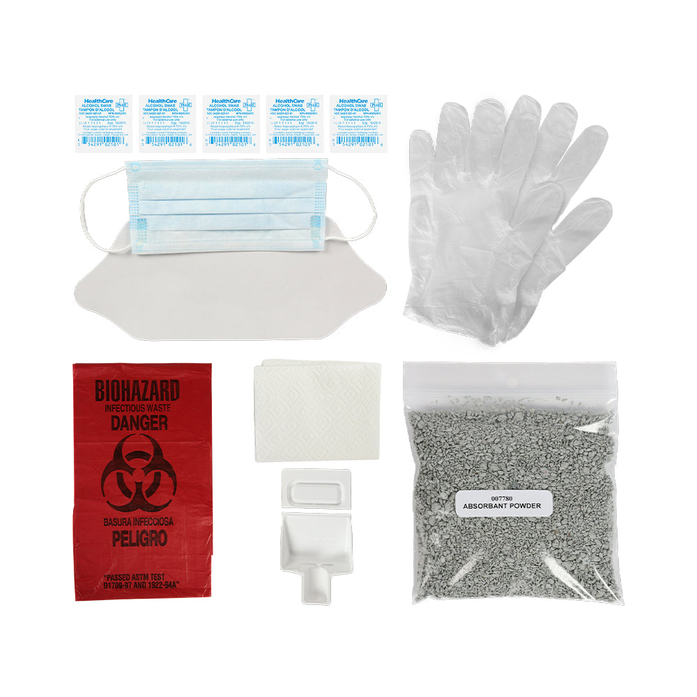 Image of Wasip Bio-Hazard Body Fluid Clean-Up Ziplock Kit (F7595R101)
