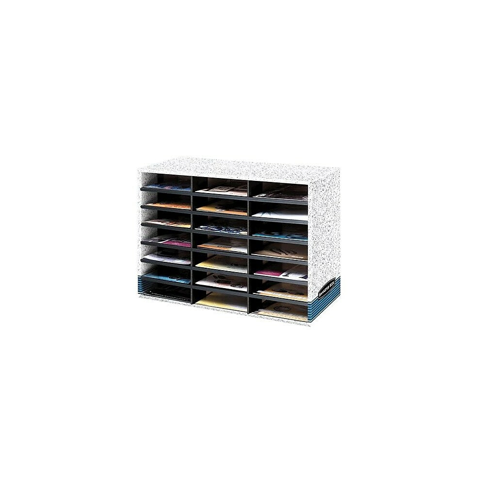 Image of Bankers Box 21-Compartment Literature Sorter (42101)