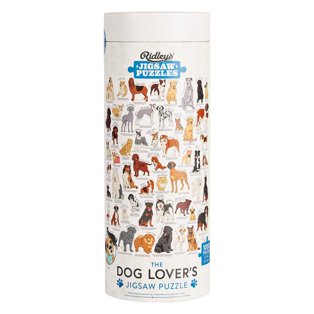 Image of Ridley's 1000 Piece Jigsaw Puzzle - Dog Lovers