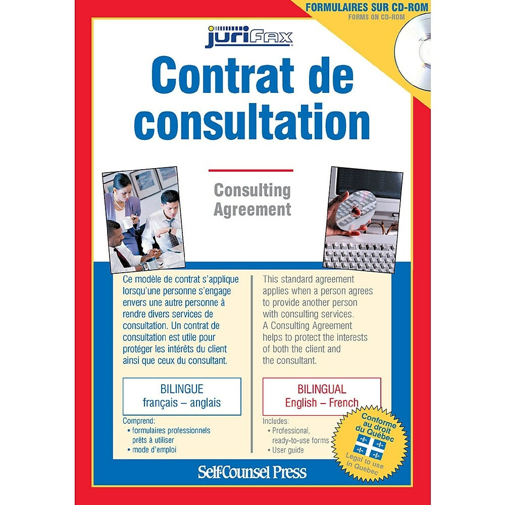 Image of Self-Counsel Press Consulting Agreement, French