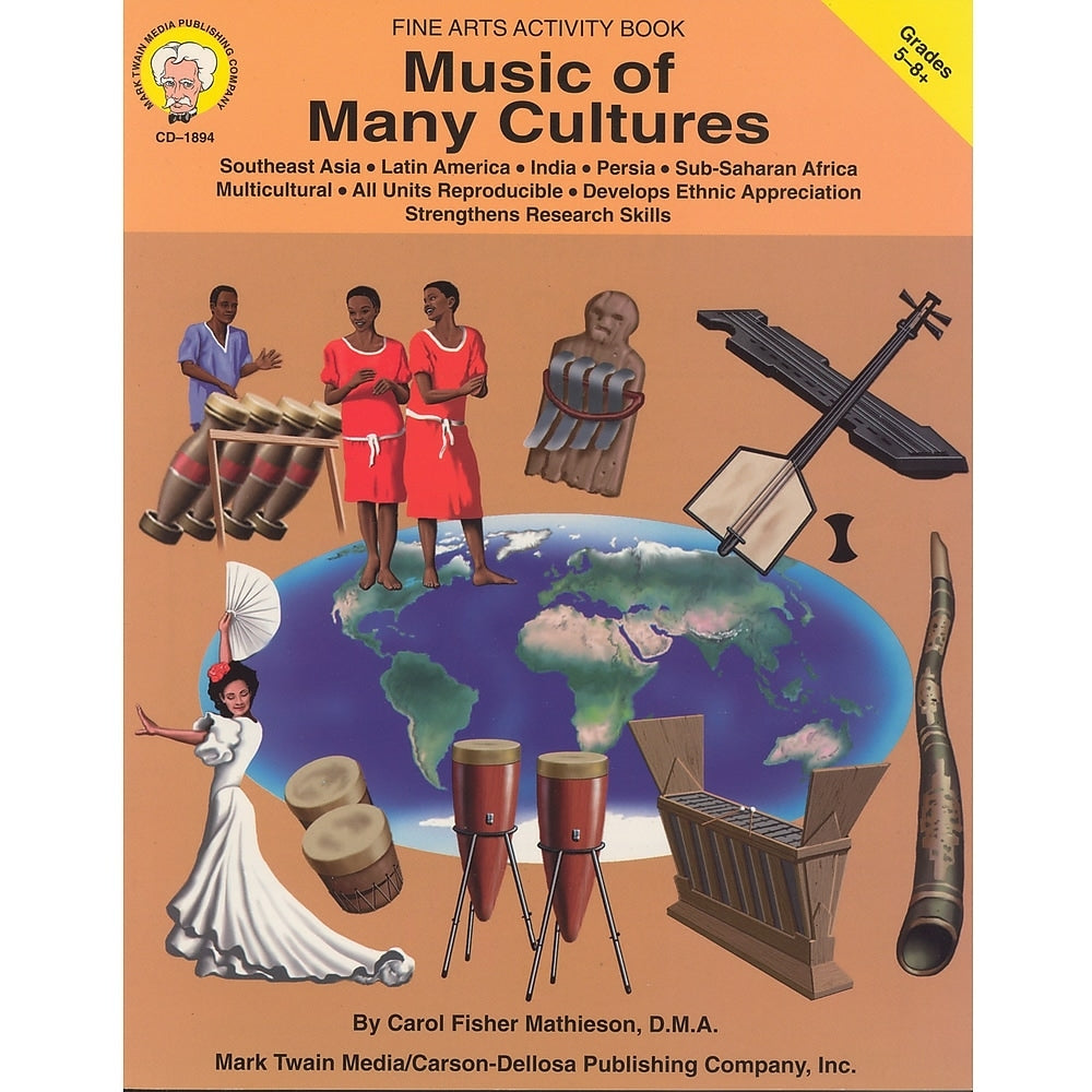 Image of eBook: Mark Twain 1894-EB Music of Many Cultures - Grade 5 - 8