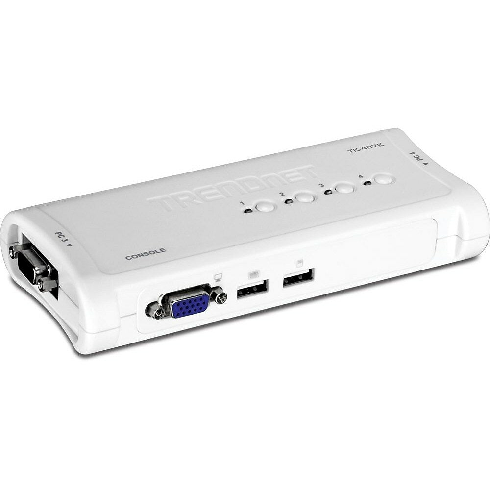 Image of TRENDnet 4-Port USB KVM Switch Kit