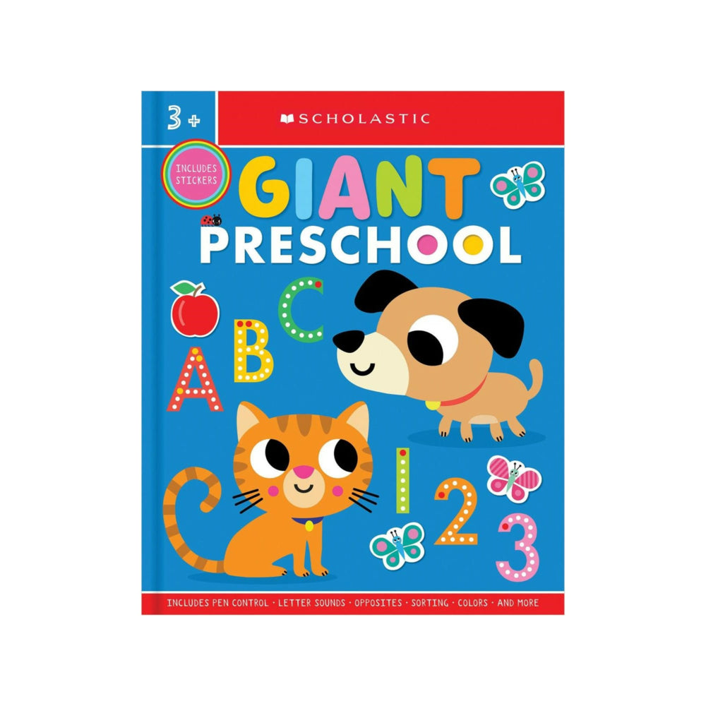 Image of Scholastic Early Learners: Giant Preschool Workbook