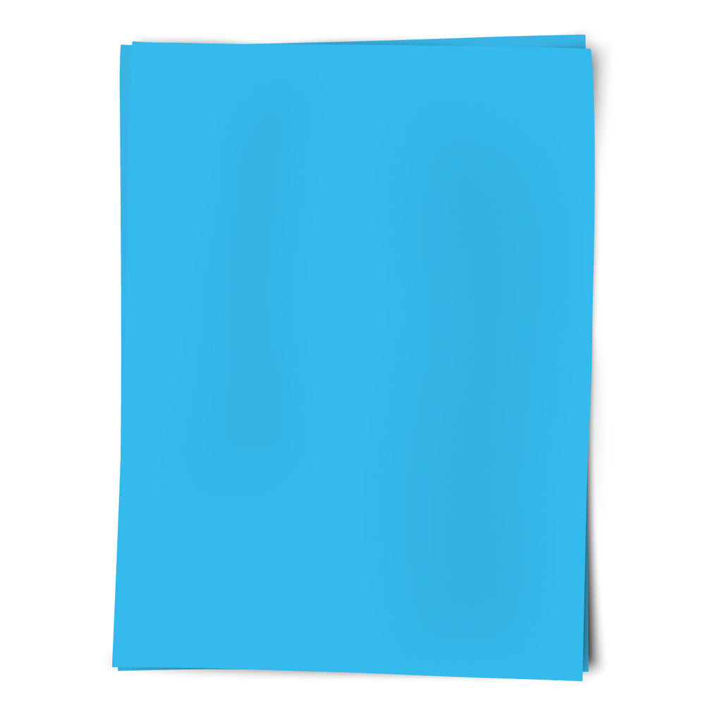 Image of Staples Poster Board - 22" x 28" - Hot Blue