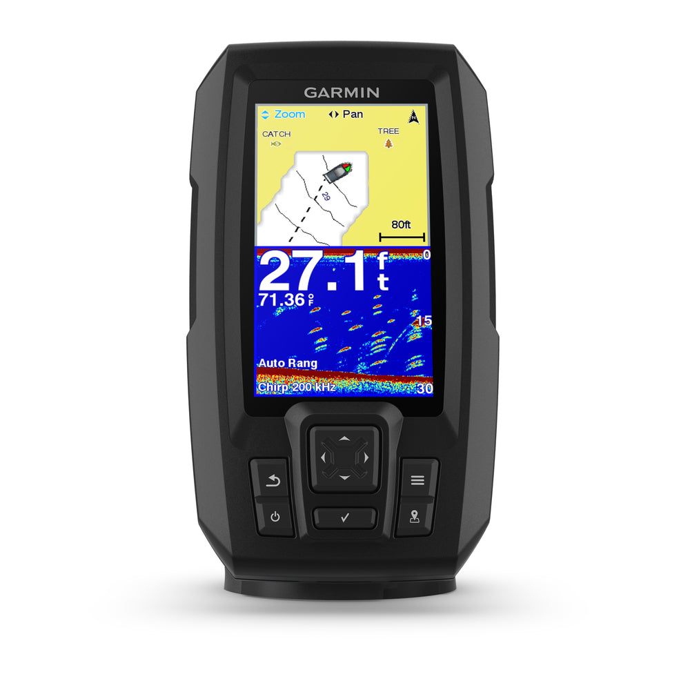 Image of Garmin Striker 4 Plus Fishfinder with Dual Beam Transducer - Black