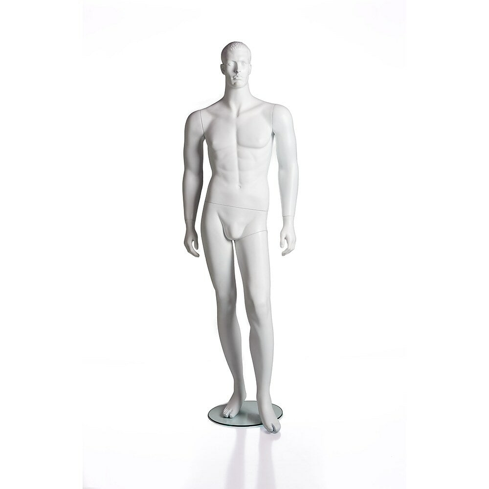 Image of Can-Bramar RP Full Adult Male Mannequin, Matte White