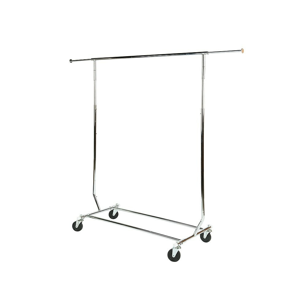 Image of Can-Bramar 48" Collapsible Garment Rack, Chrome