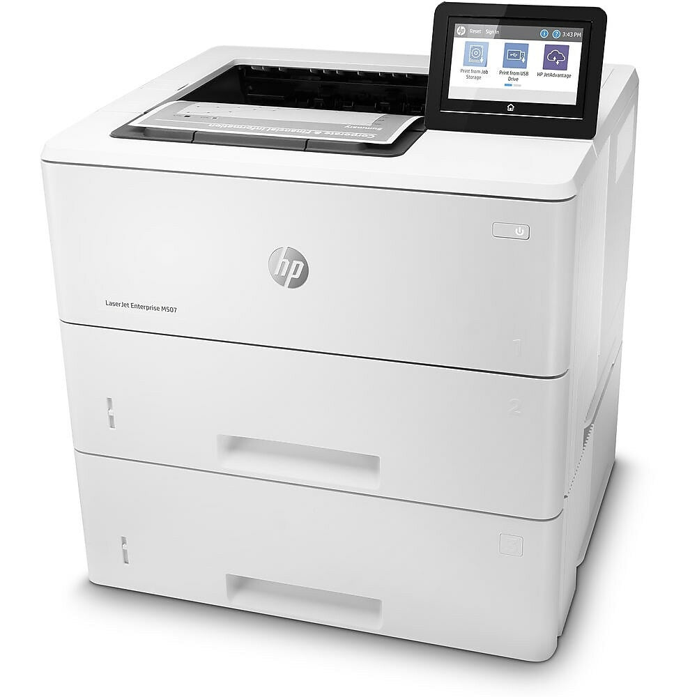 Image of HP LaserJet Enterprise M507x Auto duplex Monochrome Laser Printer