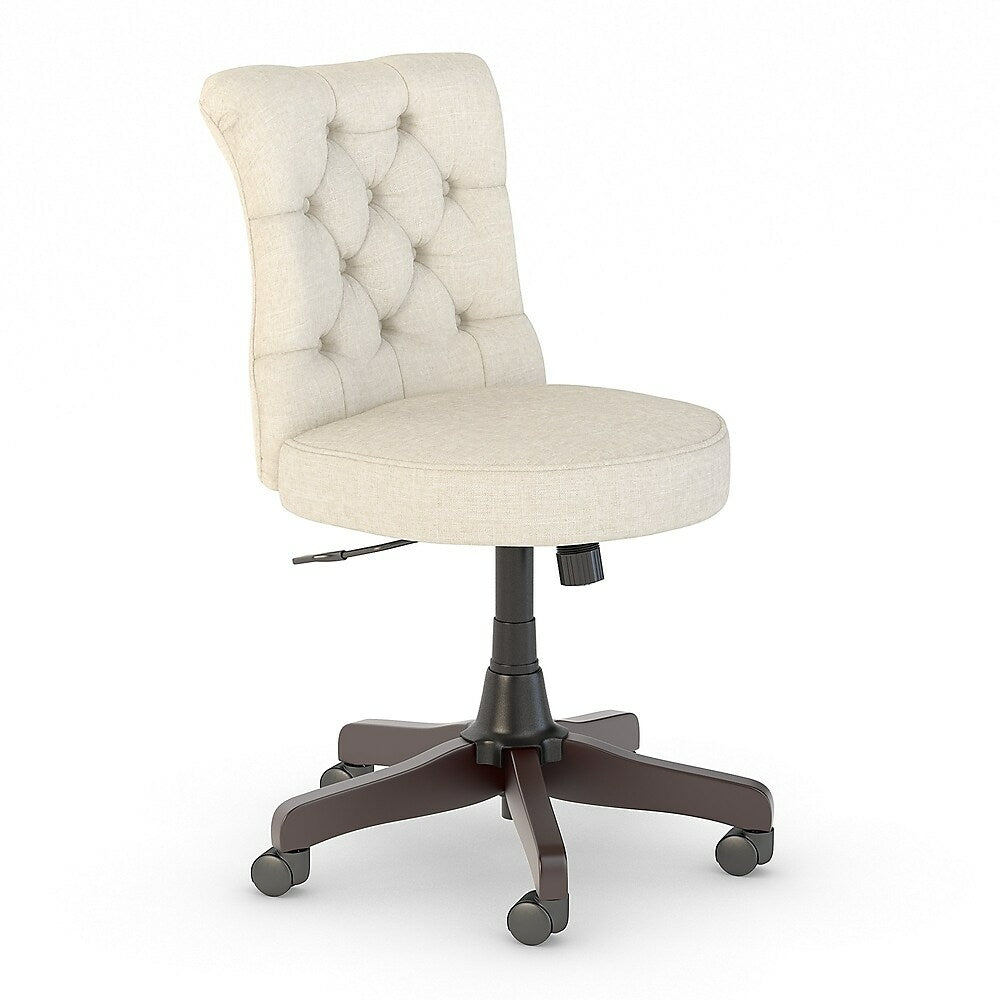 Image of Bush Business Furniture Arden Lane Mid Back Tufted Office Chair, Cream (CH2301CRF-03)