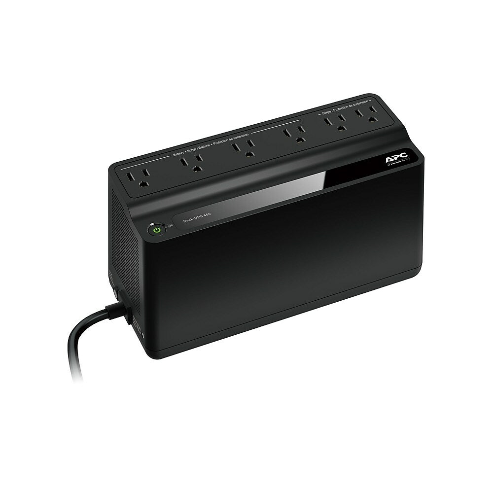 Image of APC Back-UPS 450VA Battery Backup, 6 Outlet (BN450M-CA)