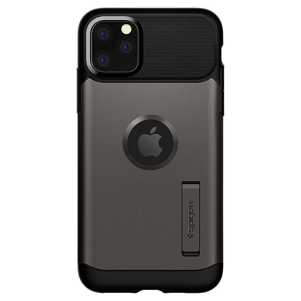 Image of Spigen Slim Armor Case for iPhone 11 Pro - Gun Metal, Grey