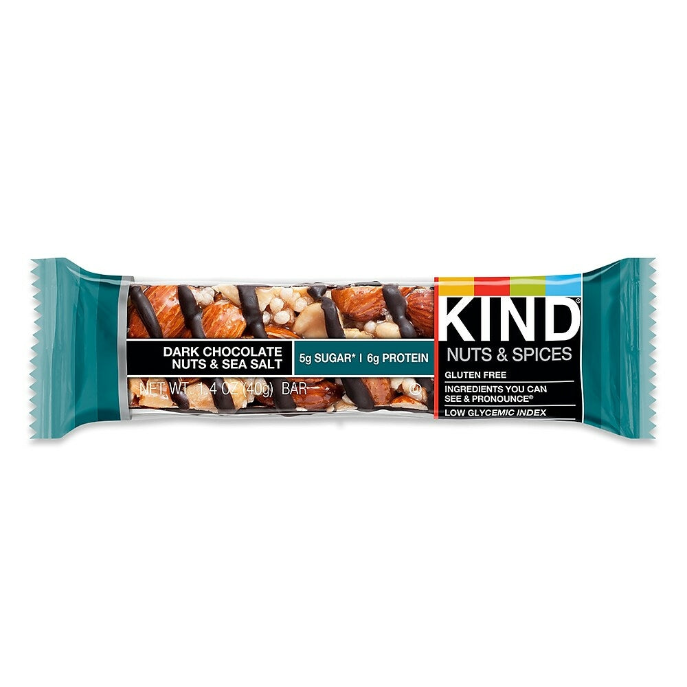 Image of KIND Dark Chocolate Nuts and Sea Salt Bar