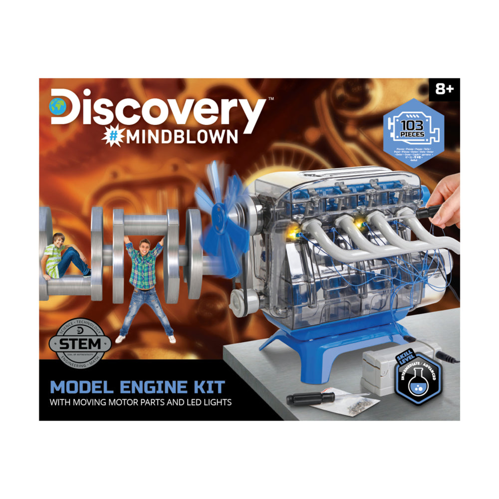 Image of Discovery Mindblown Kids Model Engine Kit