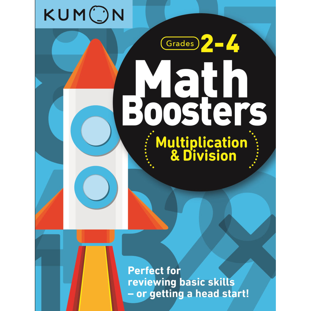 Image of Kumon Educational Workbook Math Boosters - Multiplication & Division