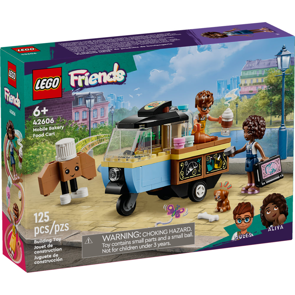 Image of LEGO Friends Mobile Bakery Food Cart - 125 Pieces