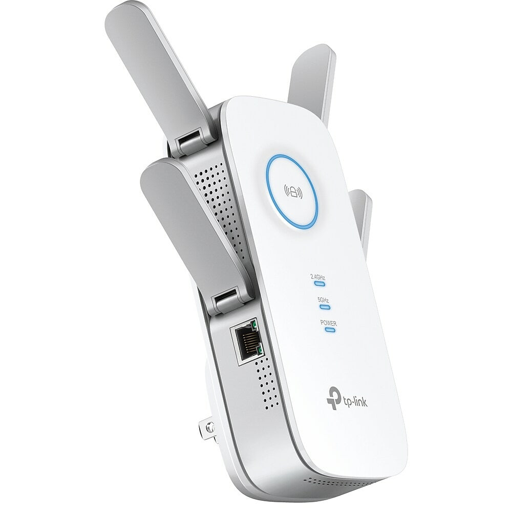 Image of TP-Link AC2600 WiFi Range Extender Wall Plugged (RE650)