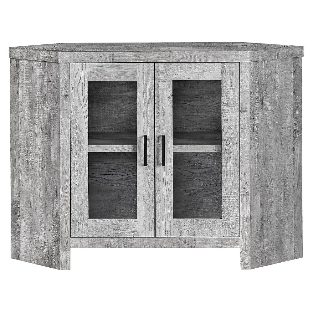 Image of Monarch Specialties - 2715 Tv Stand - 42 Inch - Console - Storage Cabinet - Living Room - Bedroom - Laminate - Grey