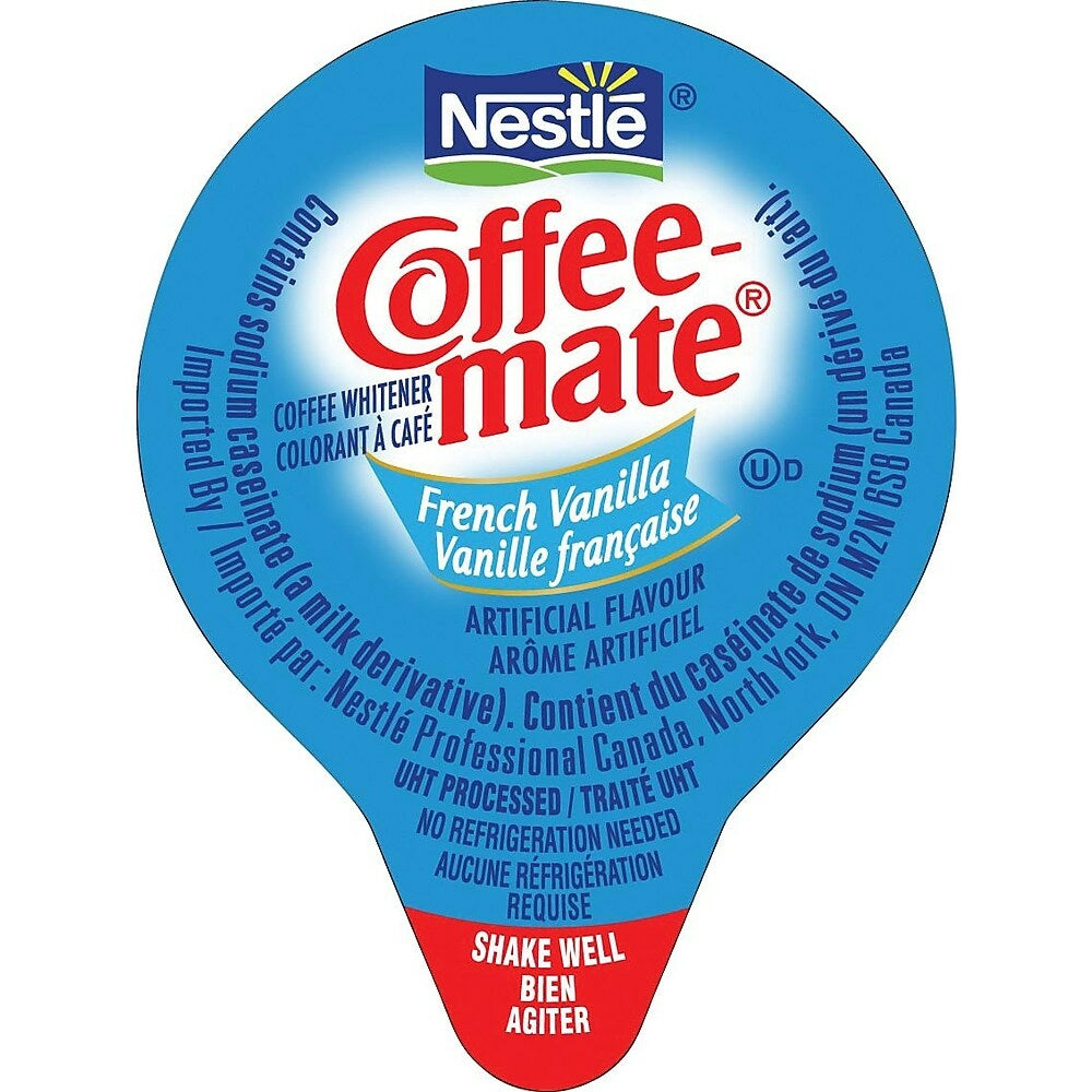 Image of Nestle Coffee-mate Coffee Whitener Singles, French Vanilla, 180 Pack