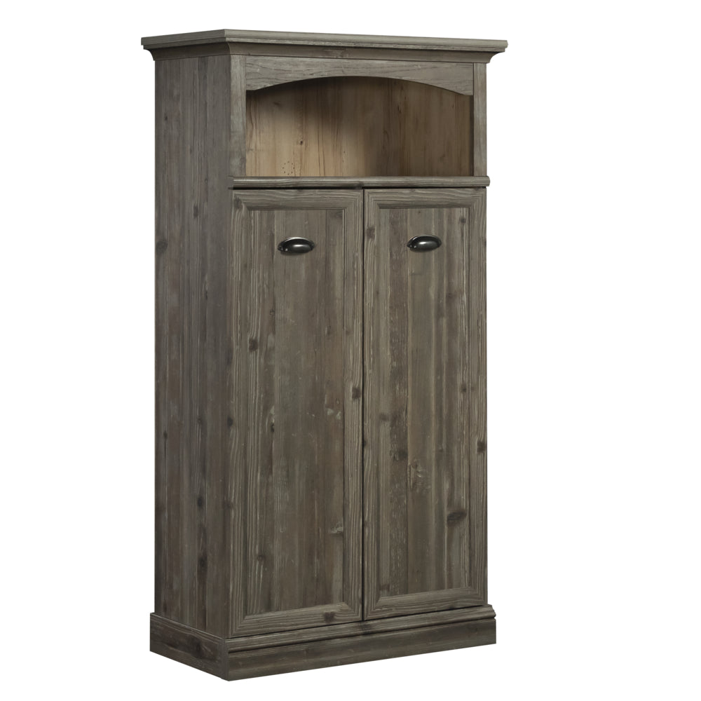 Image of Sauder 434929 Sonnet Springs Storage Cabinet - Pebble Pine