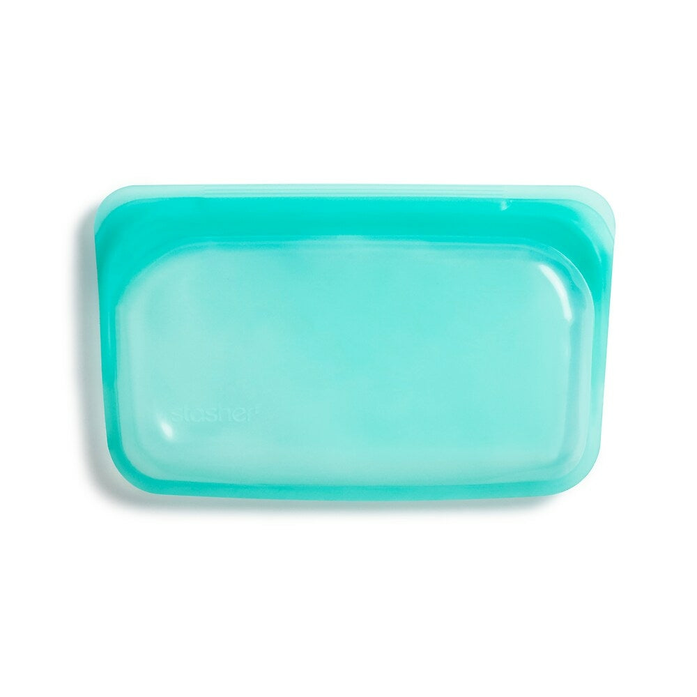 Image of Stasher Snack Bag - Aqua, Blue