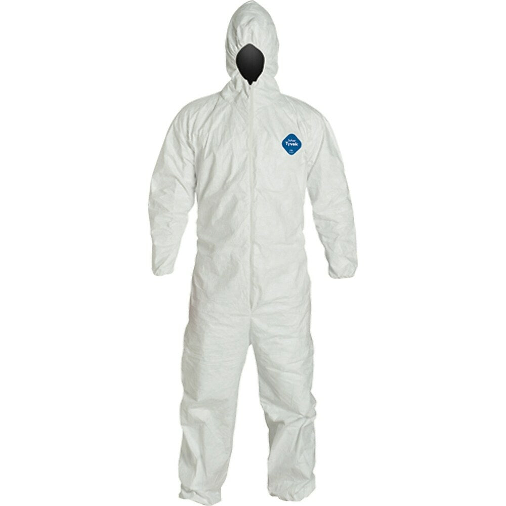 Image of Tyvek Coveralls, Sas044, X-Large, 6 Pack