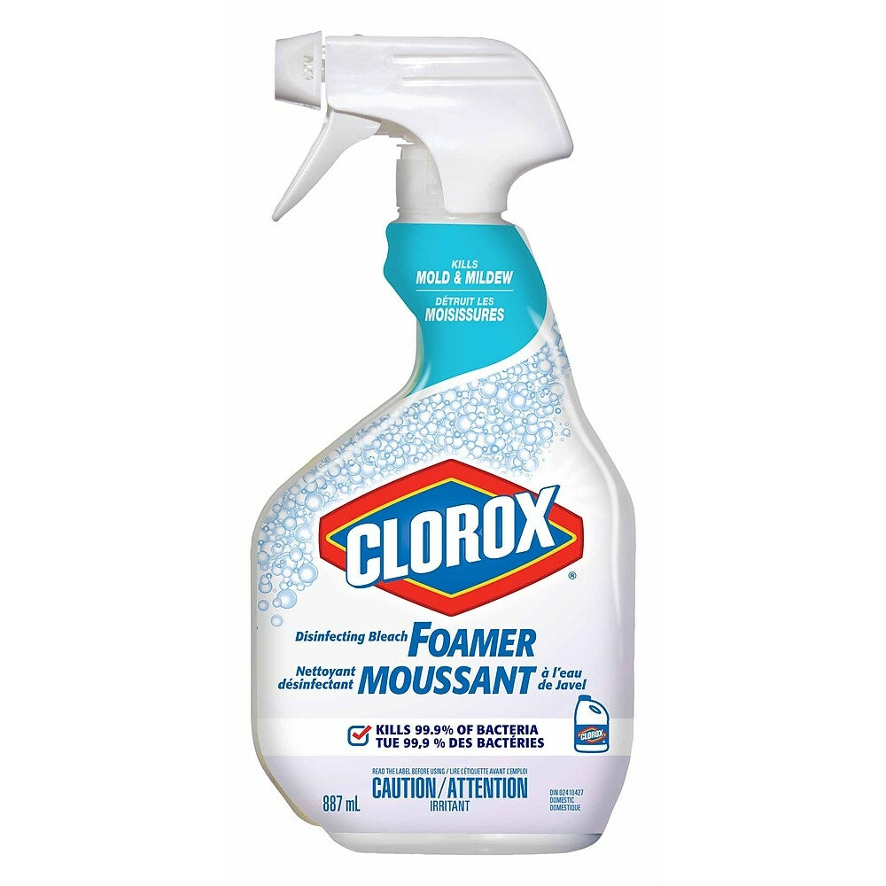 Image of Clorox Bleach Foamer Bathroom Cleaner, 887 mL (1397)