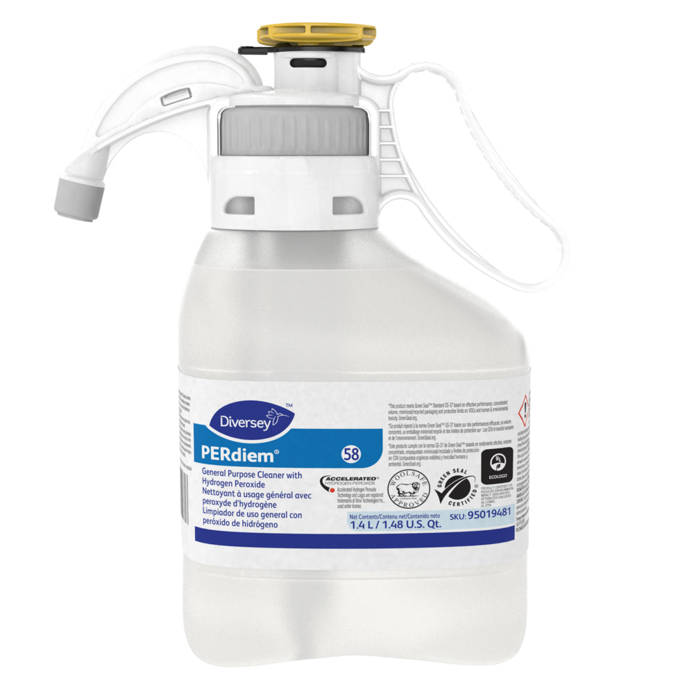 Image of Diversey Smart Dose PERdiem General Purpose Cleaner with Hydrogen Peroxide - 1.4L