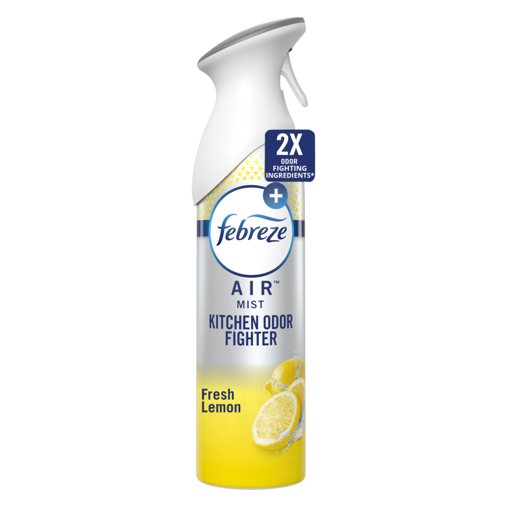 Image of Febreze Air Kitchen Odour Eliminator Air Freshener - Fresh Lemon Scent - 250g