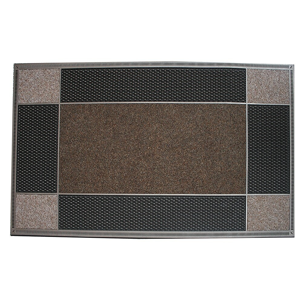 Image of Floor Choice Runway Doormat Brown 23"x46" (87731)