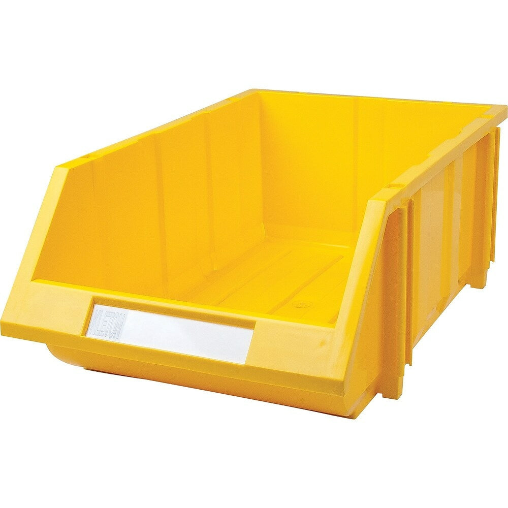 Image of Hi-Stak Plastic Bins, Yellow, CB267, 5 Pack