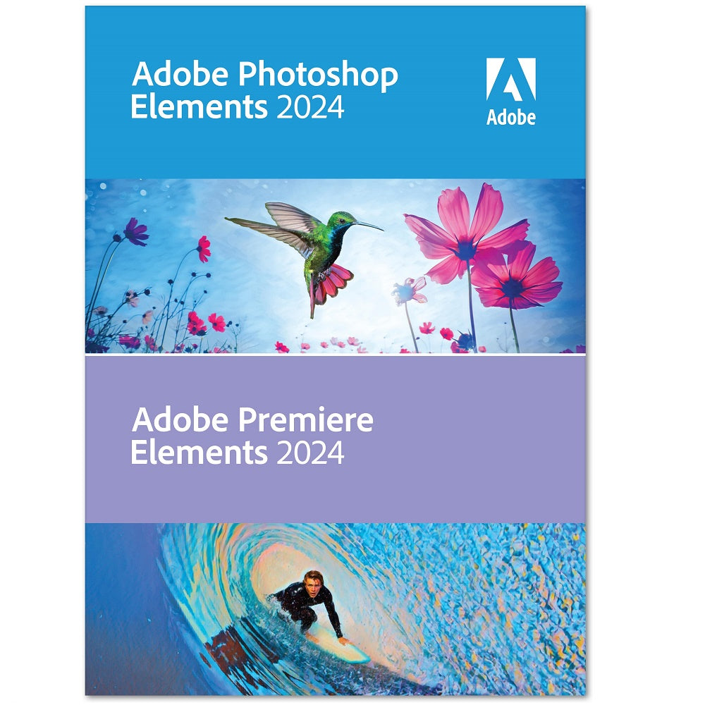Image of Adobe Photoshop & Premiere Elements 2024 - 1 User - Windows/Mac - English
