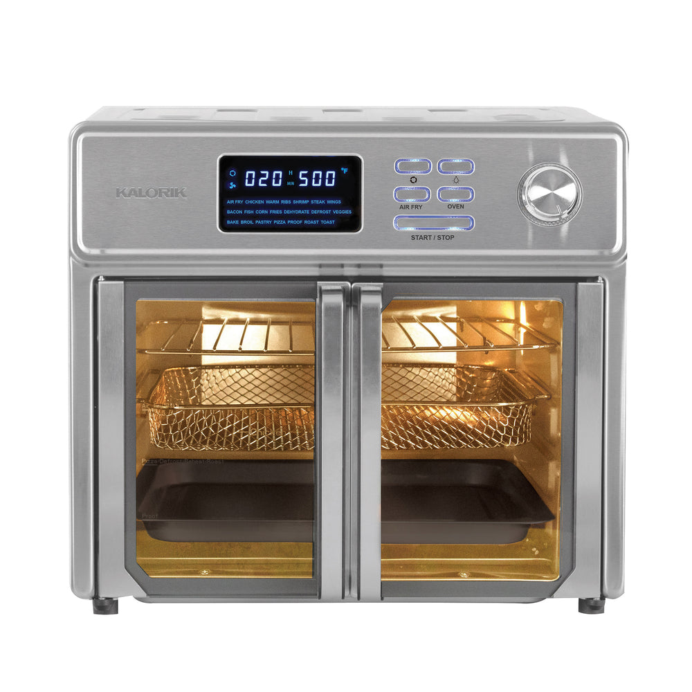 Emeril Everyday Emeril Lagasse 26 QT Extra Large Air Fryer, Convection  Toaster Oven with French Doors, Stainless Steel