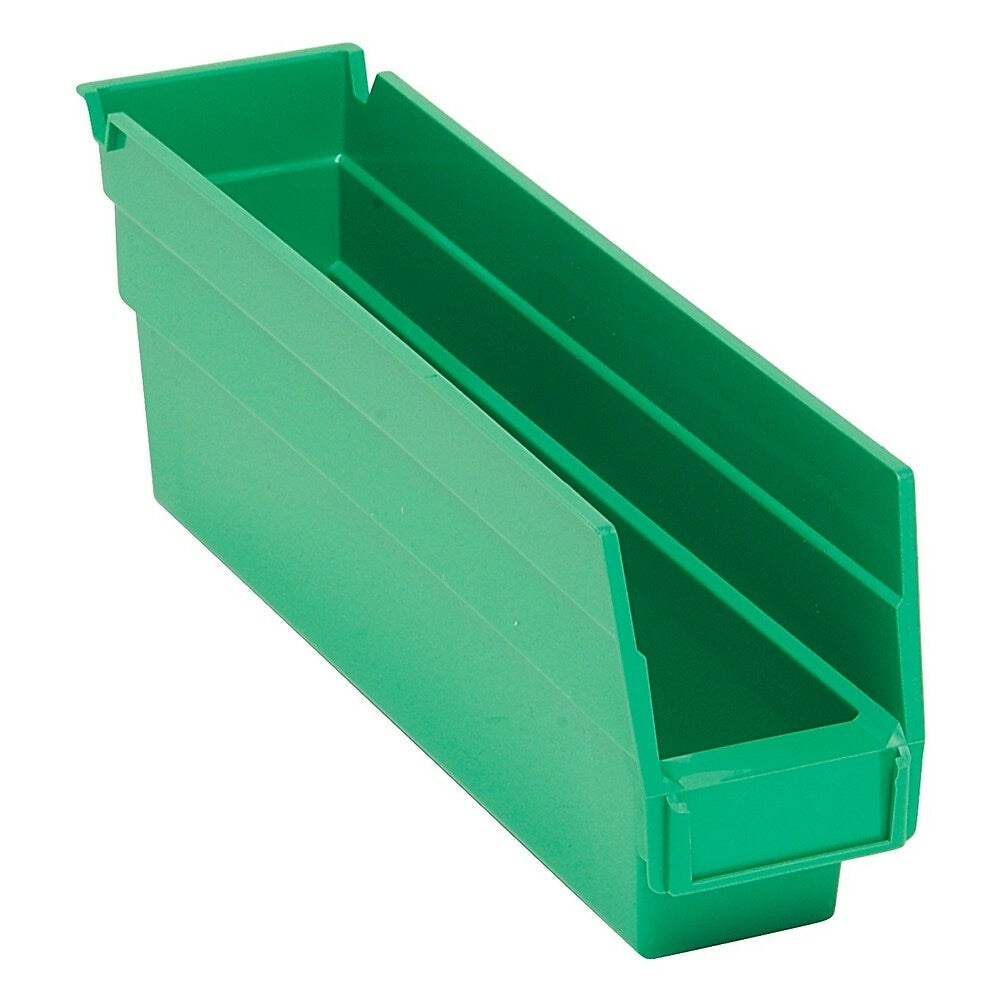 Image of Shelf Bins, Bins, Green, Bin Cup Per Bin, 3x cb379, 36 Pack