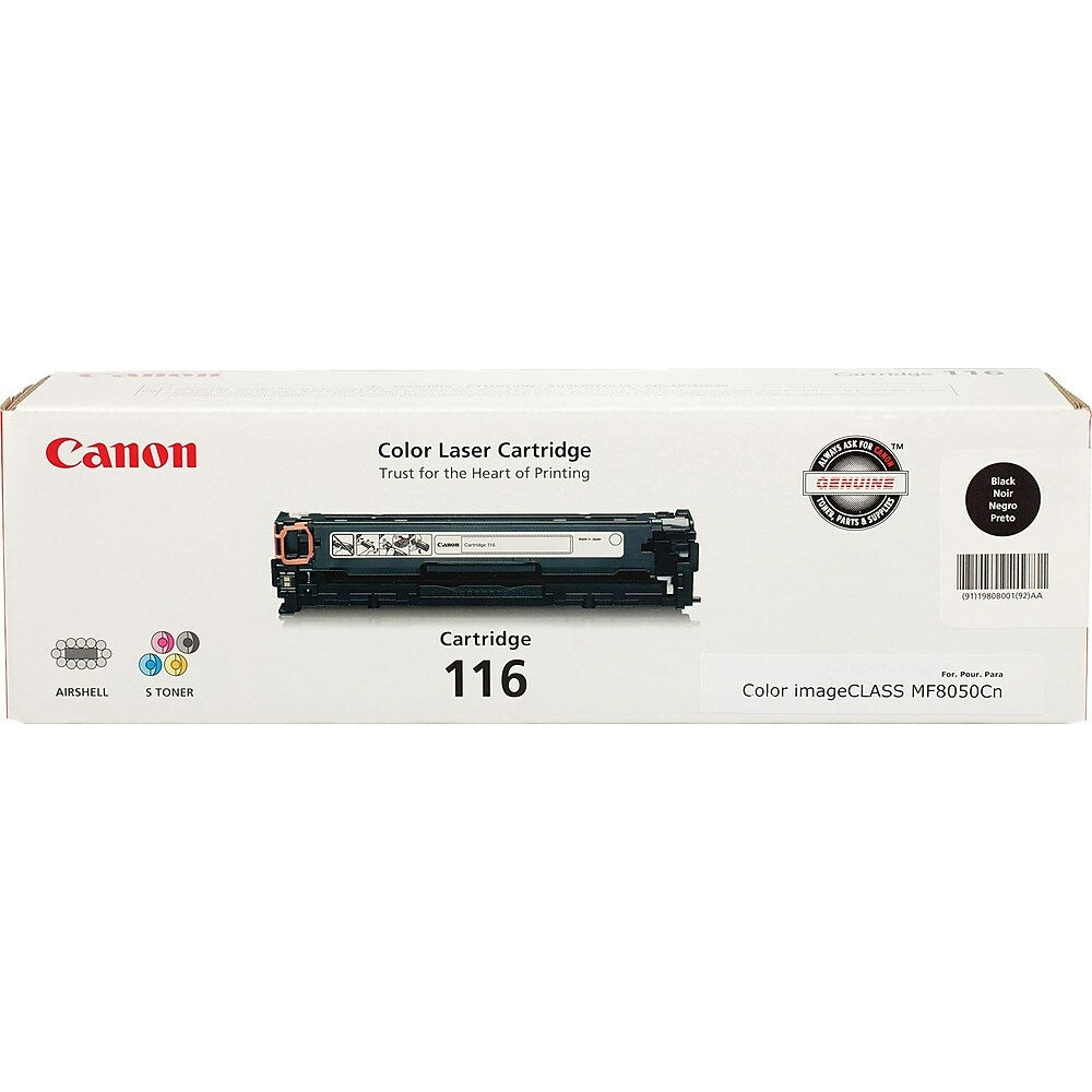 Image of Canon 116 Black Toner Cartridge