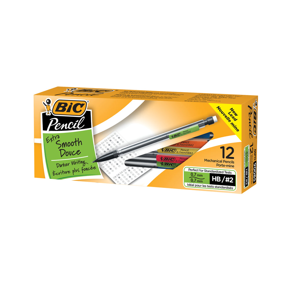 Image of BIC Mechanical HB Pencils - 0.7mm - 12 Pack