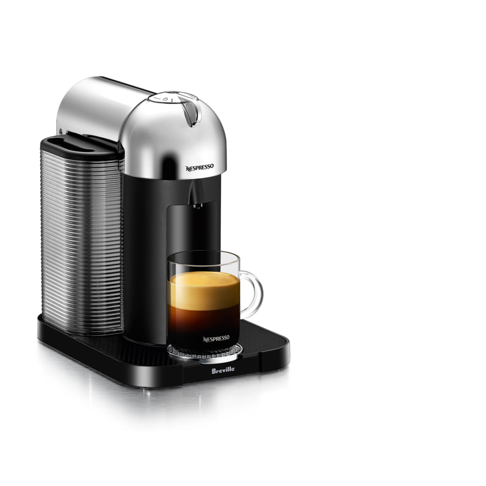 Image of Nespresso Vertuo Coffee and Espresso Machine by Breville - Chrome