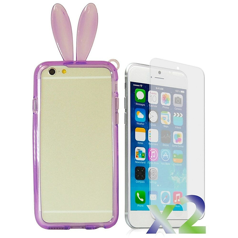 Image of Exian Bunny Ears Case for iPhone 6 Plus - Purple