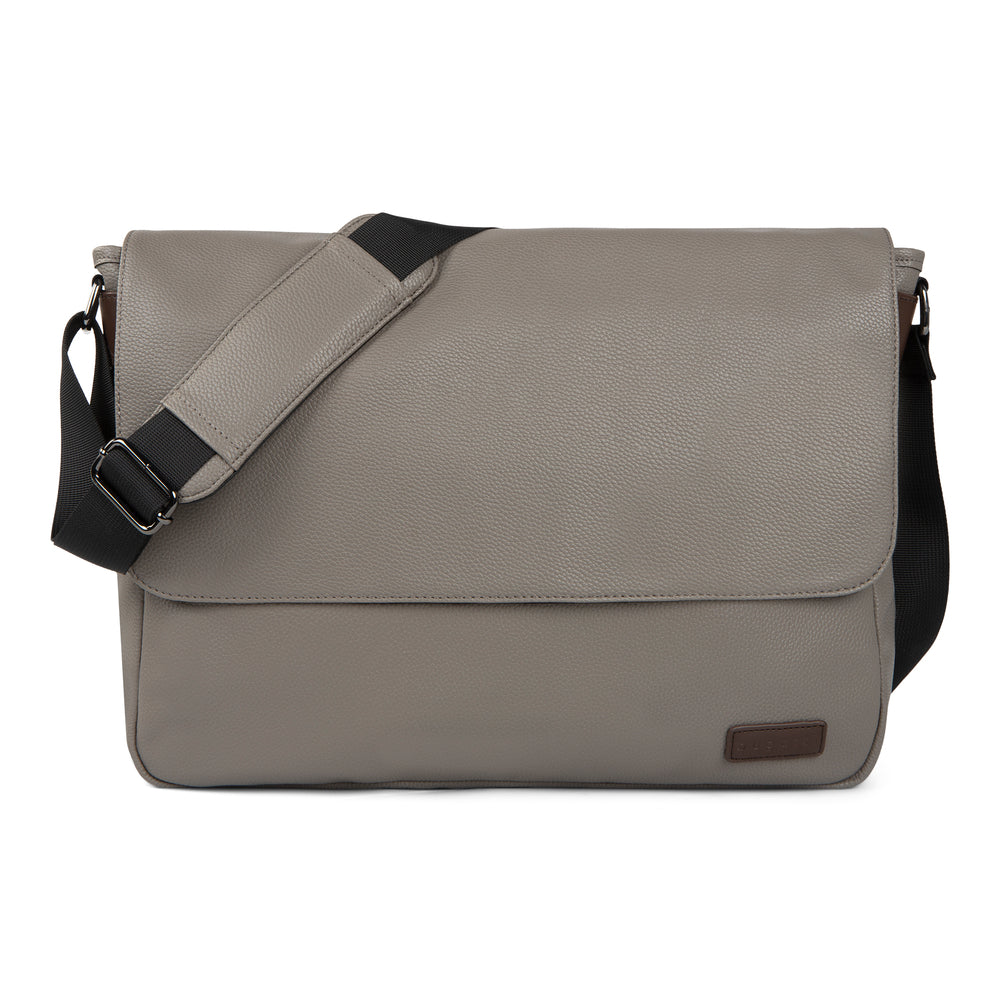 Image of Bugatti Contrast Collection - Messenger Bag - Grey