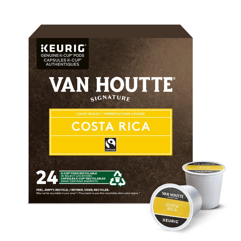 Image of Van Houtte Costa Rica - Light Roast - K-Cup Coffee Pods - 24 Pack