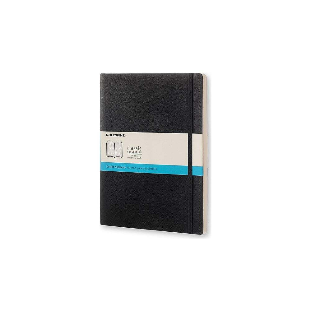 Image of Moleskine Notebook, Dotted, Extra Large, Black, Soft Cover