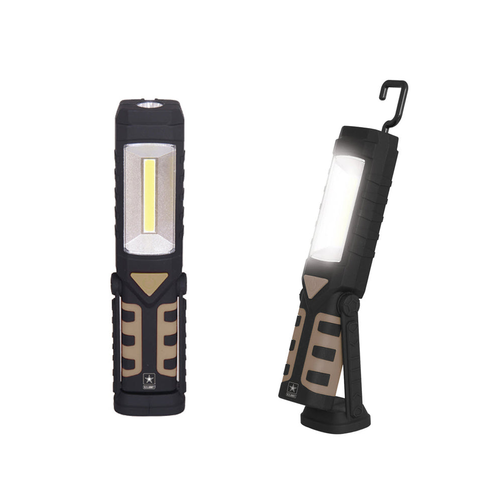 Image of U.S. Army Waterproof Magnetic Hanging Work Light - 2 Pack