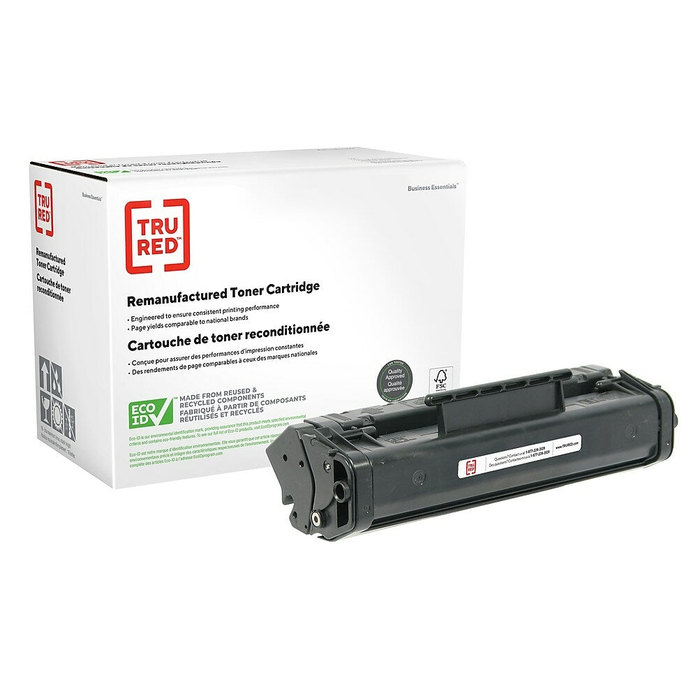 Image of TRU RED 1557A002BA Canon FX-3 Remanufactured Toner Cartridge - Standard Yield - Black