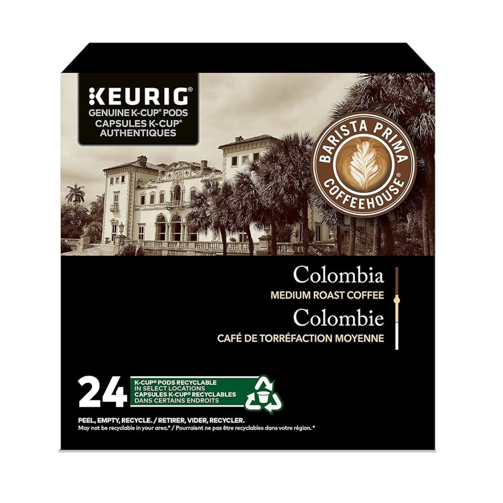 Image of Barista Prima CoffeeHouse Colombia K-Cup Pods - 24 Pack