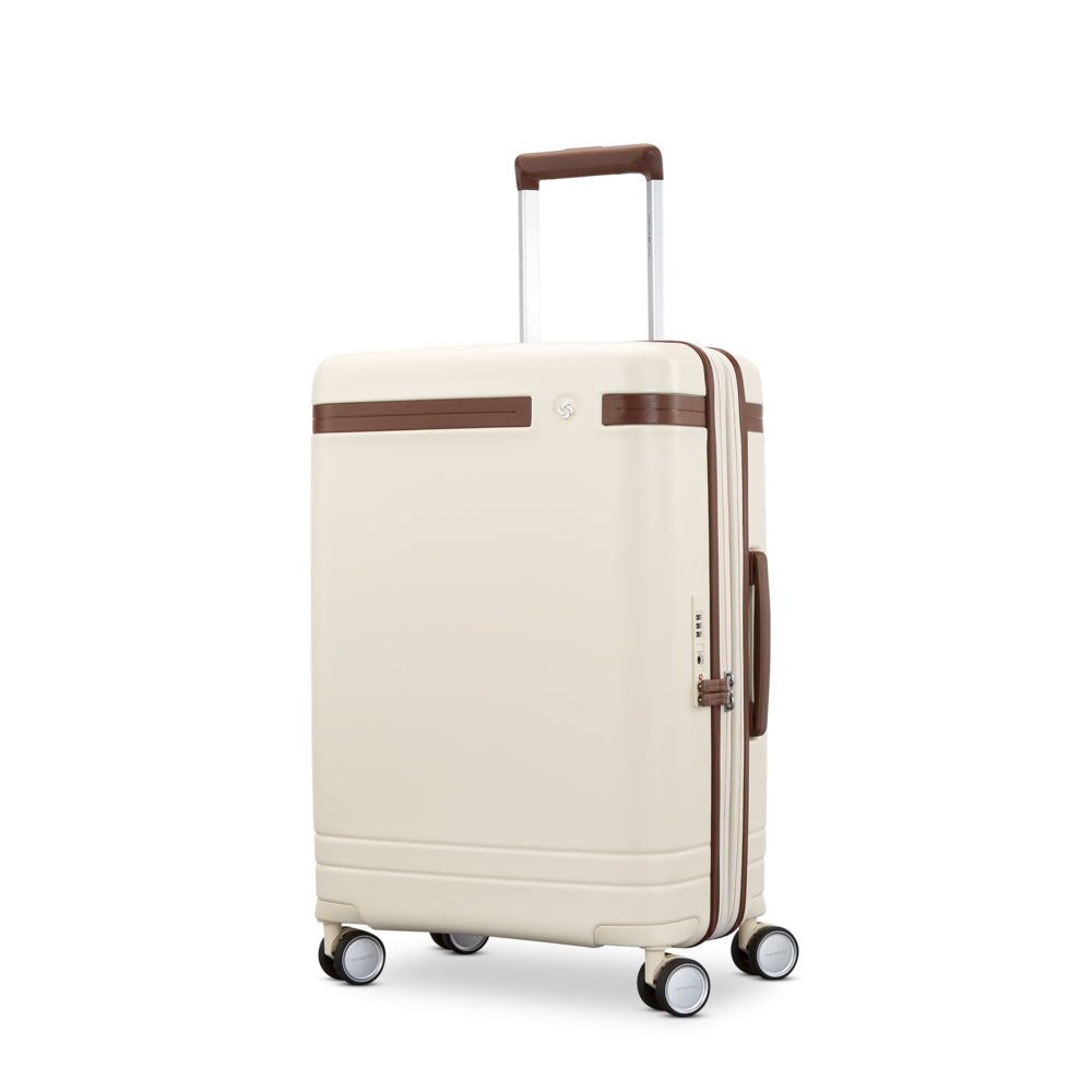 Image of Samsonite Virtuosa Spinner Luggage - Small - Off White