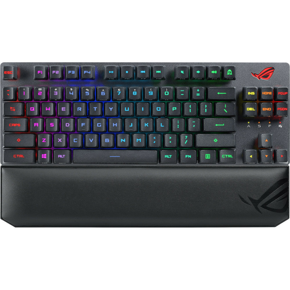 Image of ASUS ROG Strix Scope RX TKL Wireless Deluxe Gaming Keyboard with Red RX Optical Mechanical Switches
