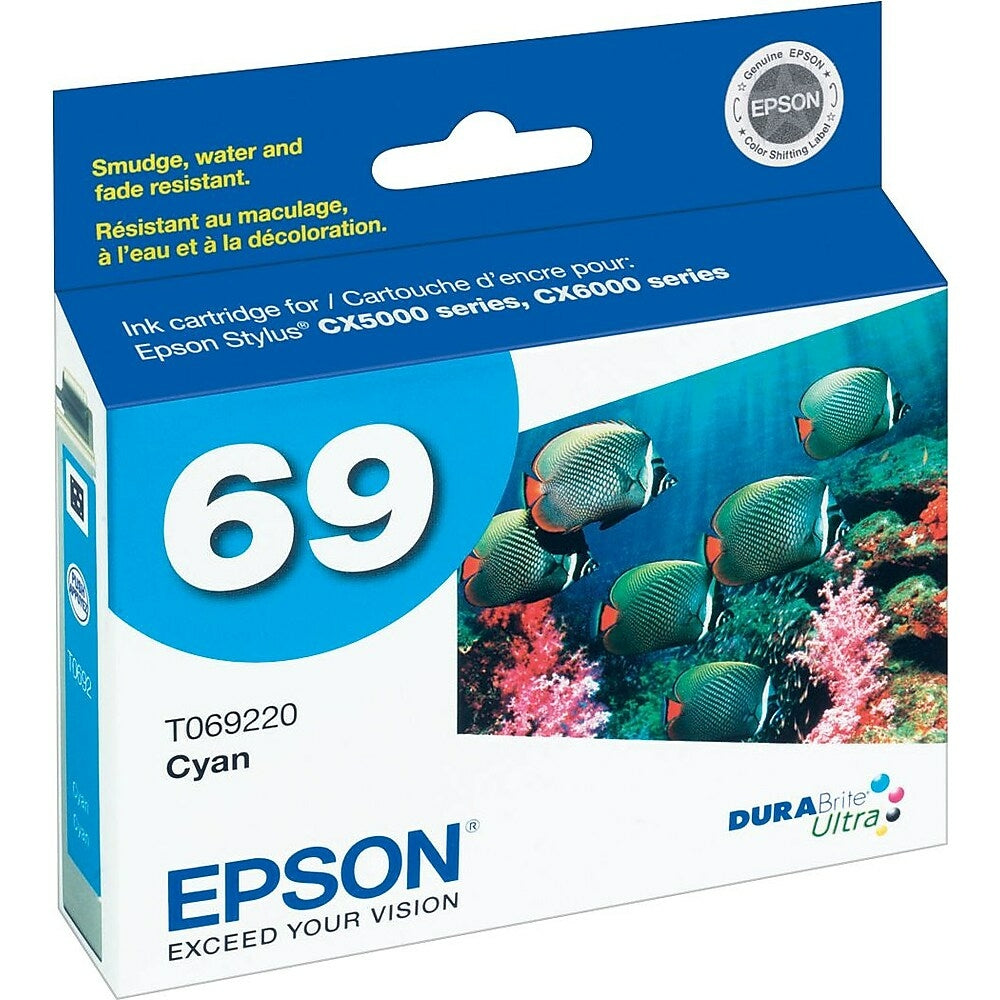 Image of Epson 69 Ink Cartridge - Cyan
