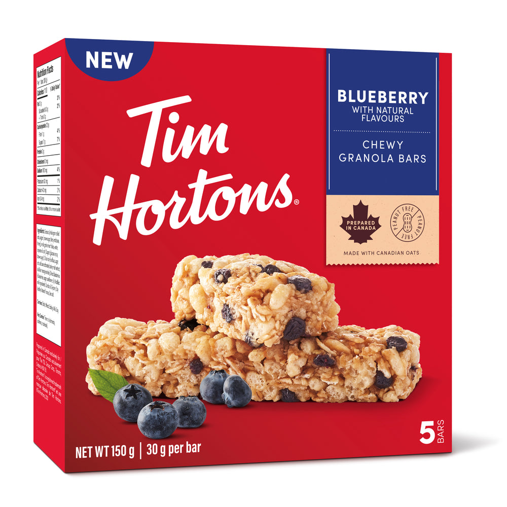 Image of Tim Horton's Granola Bar Blueberry - 5 Pack