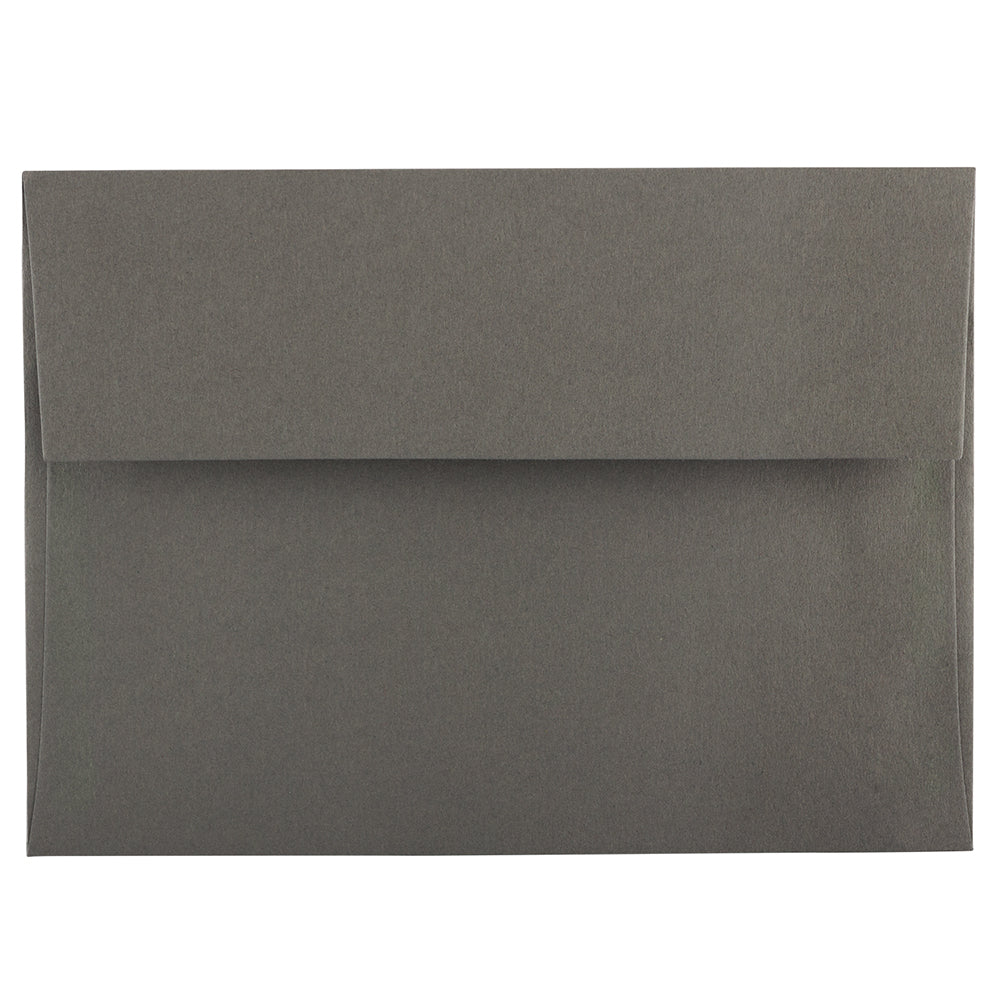 Image of JAM Paper A7 Invitation Envelopes, 5.25 x 7.25, Dark Grey, 1000 Pack (36396434B)